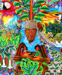 Ayahuasca Trip Verbildlichung
