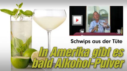 Pulver-Alkohol: ein neuer Trend?