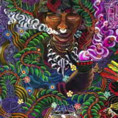 Ayahuasca Trip Verbildlichung