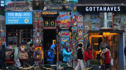 Coffeeshop in Amsterdam