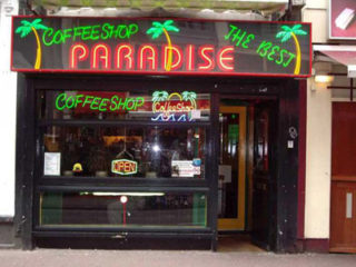 Coffeeshop in Amsterdam paradise