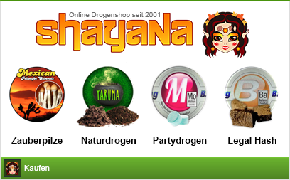 Banner Drogen kaufen im Shayana Shop
