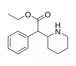 Ethylphenidat Strukturformel
