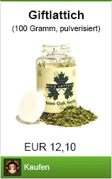 Banner giftlattich kaufen im Shayana Drogen Online Shop