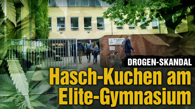 Wie Cannabis-Bagatellen aufgebläht werden - medial und juristisch 1 Haschisch und Cannabis an Gymanasium gedealt