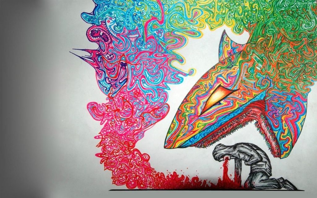 lsd horrortrip symbolbild