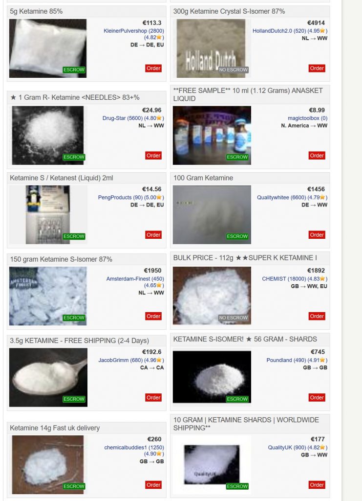 Ketamin kaufen & Keta online bestellen (Special K) – Seriös & Sicher 10 screenshot ketamin kaufen preise darknet