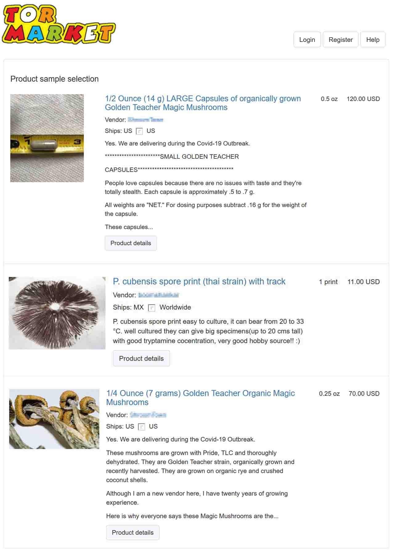 ? Zauberpilze bestellen: Preisvergleich & Tipps der besten Sorten 26 magic mushrooms im darknet kaufen und bestellen - screenshot dazu vom sogenannten "tor market"