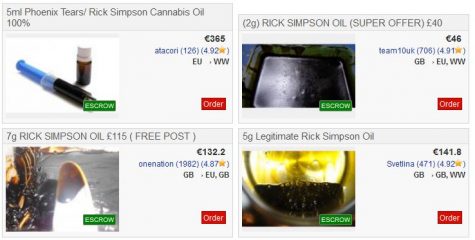 rick simpson öl kaufen im darknet
