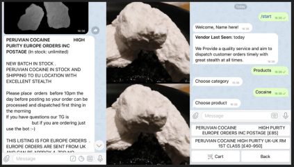 "Televend": Drogen bestellen neu gedacht? Symbiose aus Darknet & Telegram als das neue große Ding des Online-Drogenhandels?