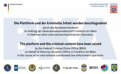 Wallstreet Market down: Polizei busted nächsten Darknetmarktplatz
