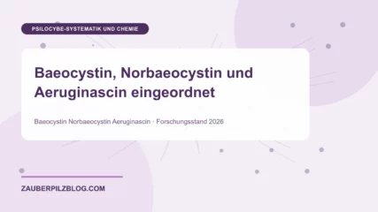 Baeocystin, Norbaeocystin und Aeruginascin eingeordnet – wissenschaftliche Übersicht mit Schlüsselbegriffen und Forschungsstand 2026