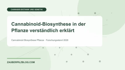 Cannabinoid-Biosynthese in der Pflanze verständlich erklärt – wissenschaftliche Übersicht mit Schlüsselbegriffen und Forschungsstand 2026