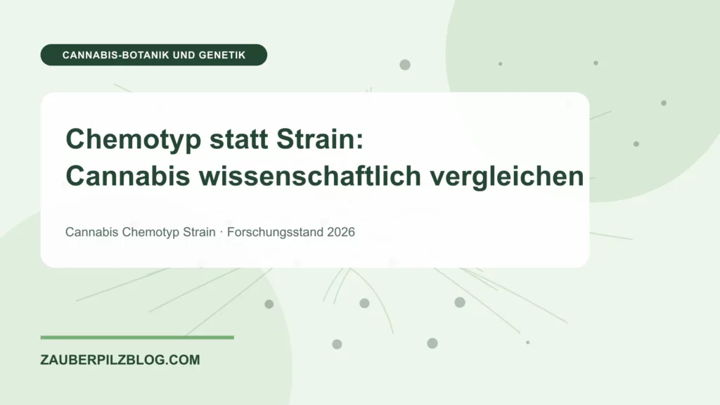 Chemotyp statt Strain: Cannabis wissenschaftlich vergleichen 1 Chemotyp statt Strain: Cannabis wissenschaftlich vergleichen – wissenschaftliche Übersicht mit Schlüsselbegriffen und Forschungsstand 2026