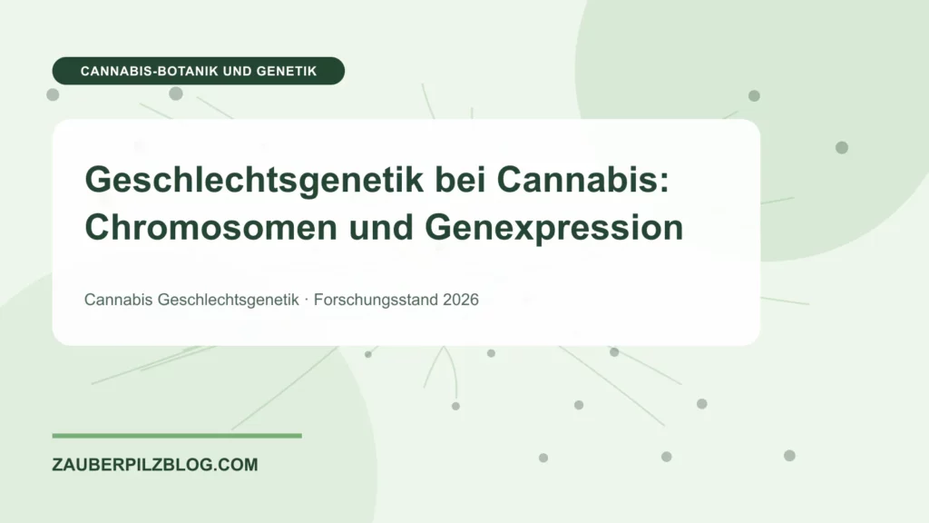 Geschlechtsgenetik bei Cannabis: Chromosomen und Genexpression 1 Geschlechtsgenetik bei Cannabis: Chromosomen und Genexpression – wissenschaftliche Übersicht mit Schlüsselbegriffen und Forschungsstand 2026