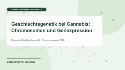Geschlechtsgenetik bei Cannabis: Chromosomen und Genexpression – wissenschaftliche Übersicht mit Schlüsselbegriffen und Forschungsstand 2026