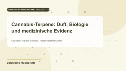 Cannabis-Terpene: Duft, Biologie und medizinische Evidenz – wissenschaftliche Übersicht mit Schlüsselbegriffen und Forschungsstand 2026