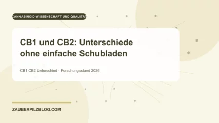 CB1 und CB2: Unterschiede ohne einfache Schubladen – wissenschaftliche Übersicht mit Schlüsselbegriffen und Forschungsstand 2026