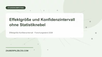 Effektgröße und Konfidenzintervall ohne Statistiknebel – wissenschaftliche Übersicht mit Schlüsselbegriffen und Forschungsstand 2026