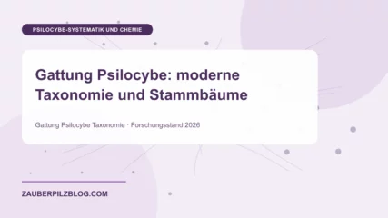 Gattung Psilocybe: moderne Taxonomie und Stammbäume – wissenschaftliche Übersicht mit Schlüsselbegriffen und Forschungsstand 2026