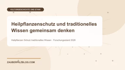 Heilpflanzenschutz und traditionelles Wissen gemeinsam denken – wissenschaftliche Übersicht mit Schlüsselbegriffen und Forschungsstand 2026