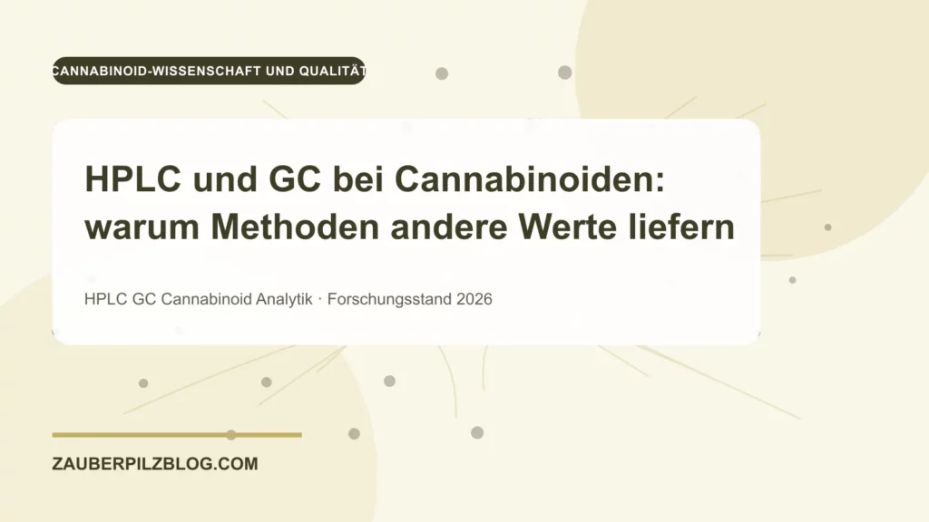 HPLC und GC bei Cannabinoiden: warum Methoden andere Werte liefern 1 HPLC und GC bei Cannabinoiden: warum Methoden andere Werte liefern – wissenschaftliche Übersicht mit Schlüsselbegriffen und Forschungsstand 2026