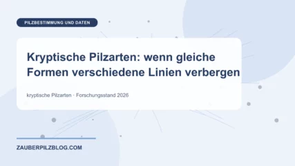 Kryptische Pilzarten: wenn gleiche Formen verschiedene Linien verbergen – wissenschaftliche Übersicht mit Schlüsselbegriffen und Forschungsstand 2026