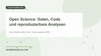 Open Science: Daten, Code und reproduzierbare Analysen – wissenschaftliche Übersicht mit Schlüsselbegriffen und Forschungsstand 2026