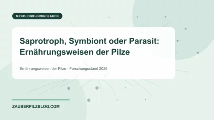 Saprotroph, Symbiont oder Parasit: Ernährungsweisen der Pilze – wissenschaftliche Übersicht mit Schlüsselbegriffen und Forschungsstand 2026