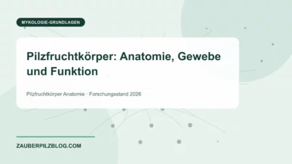 Pilzfruchtkörper: Anatomie, Gewebe und Funktion – wissenschaftliche Übersicht mit Schlüsselbegriffen und Forschungsstand 2026
