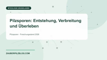 Pilzsporen: Entstehung, Verbreitung und Überleben – wissenschaftliche Übersicht mit Schlüsselbegriffen und Forschungsstand 2026