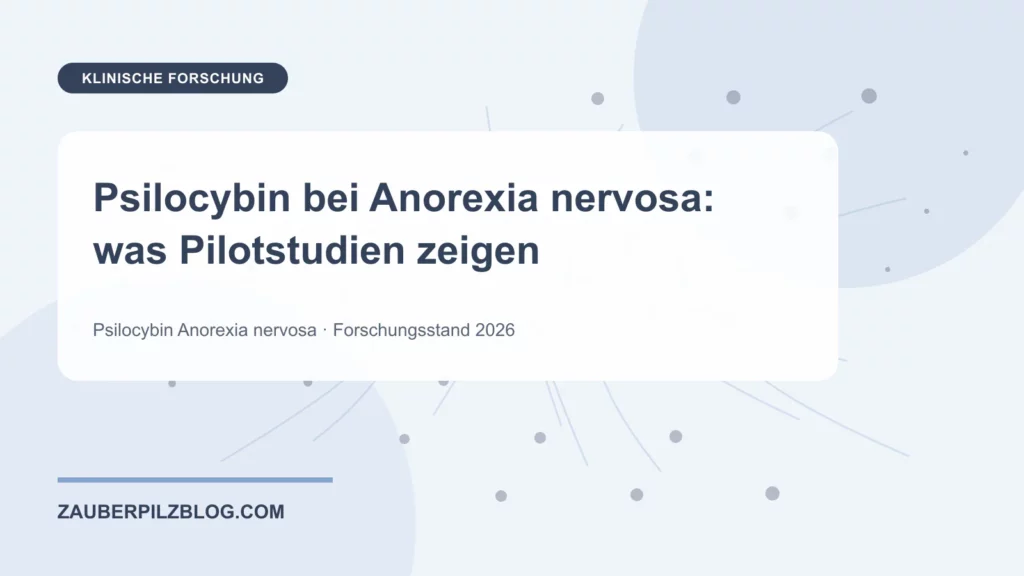 Psilocybin bei Anorexia nervosa: was Pilotstudien zeigen – wissenschaftliche Übersicht mit Schlüsselbegriffen und Forschungsstand 2026