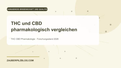 THC und CBD pharmakologisch vergleichen – wissenschaftliche Übersicht mit Schlüsselbegriffen und Forschungsstand 2026